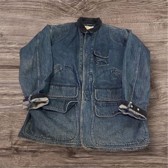 Vintage Polo Denim Hunting Jacket - Picture 1 of 11